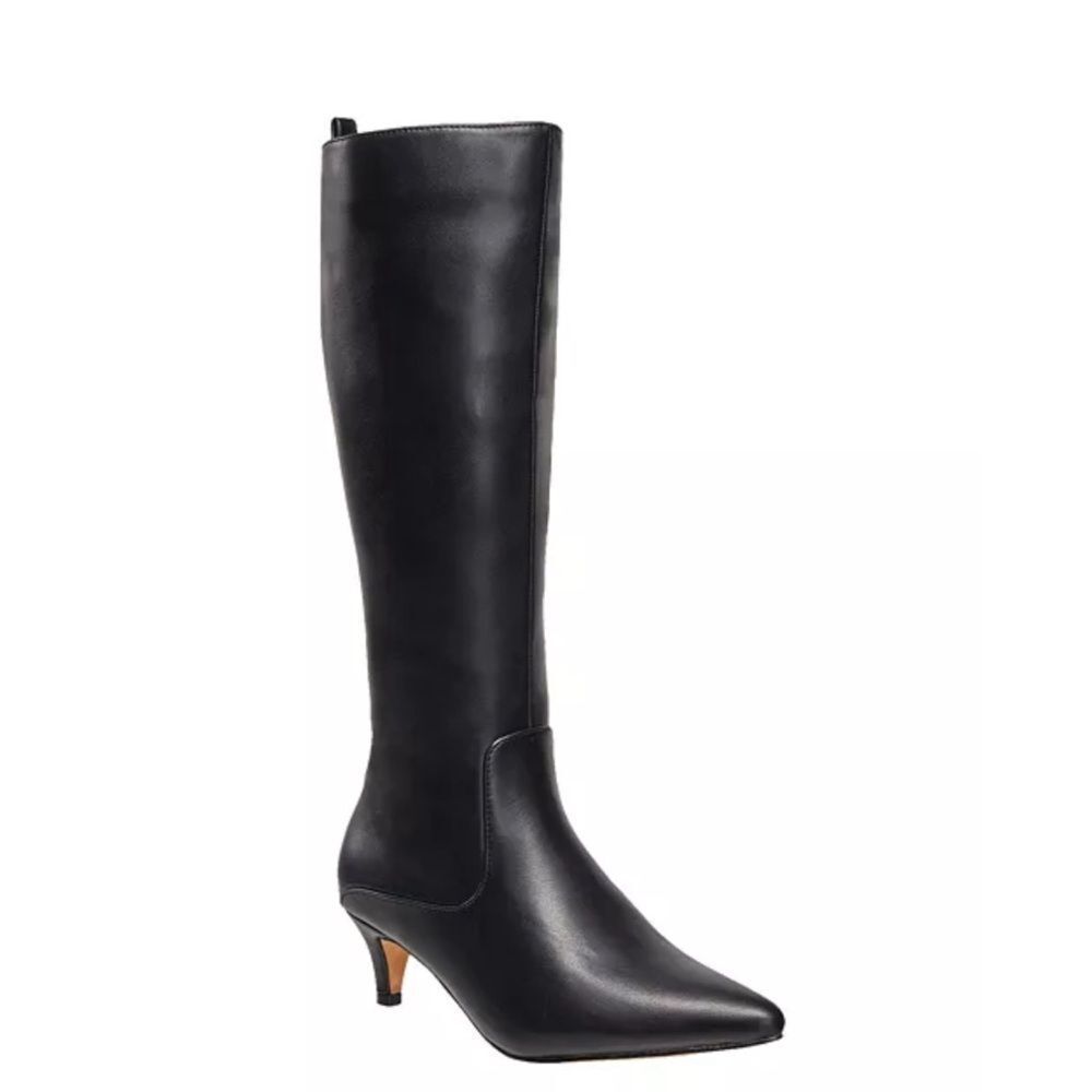 Halston Kitten Heel Boots NEW!